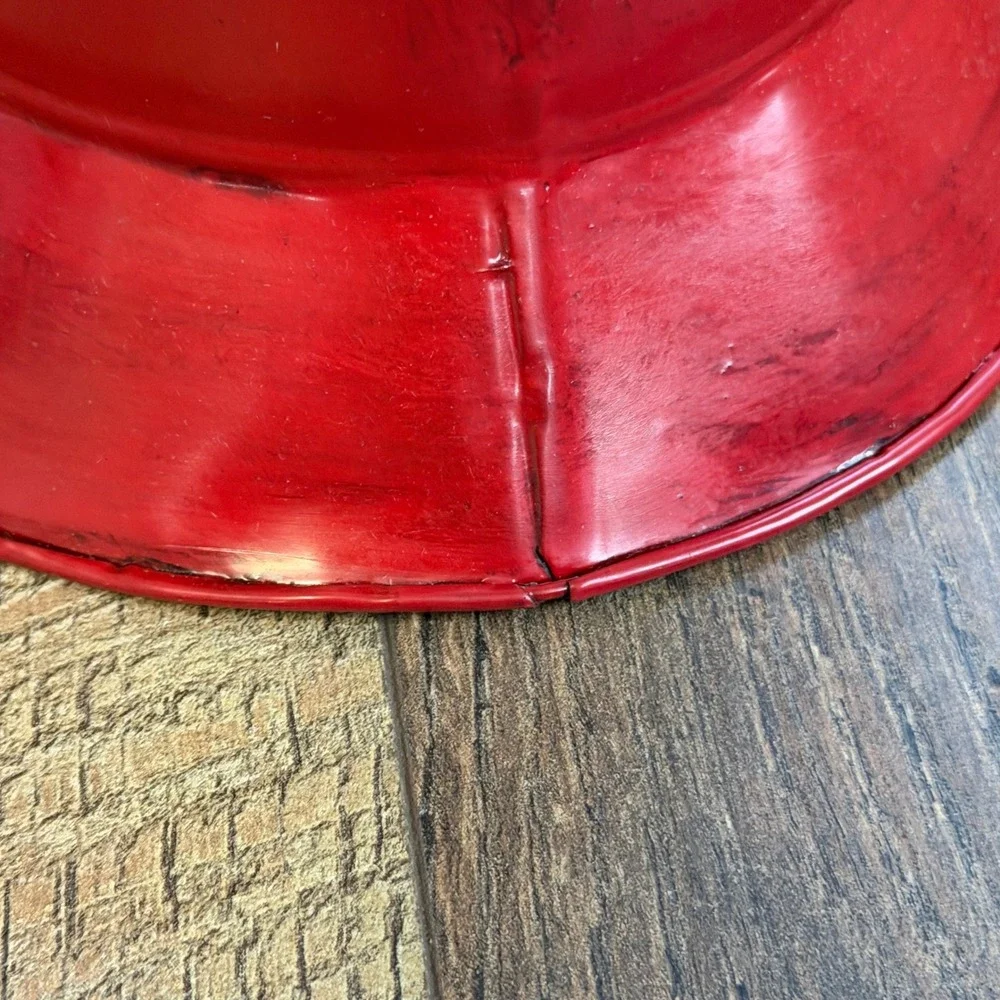 Southern Living at HOME Red Berry‎ Bucket Home Decor OS Red